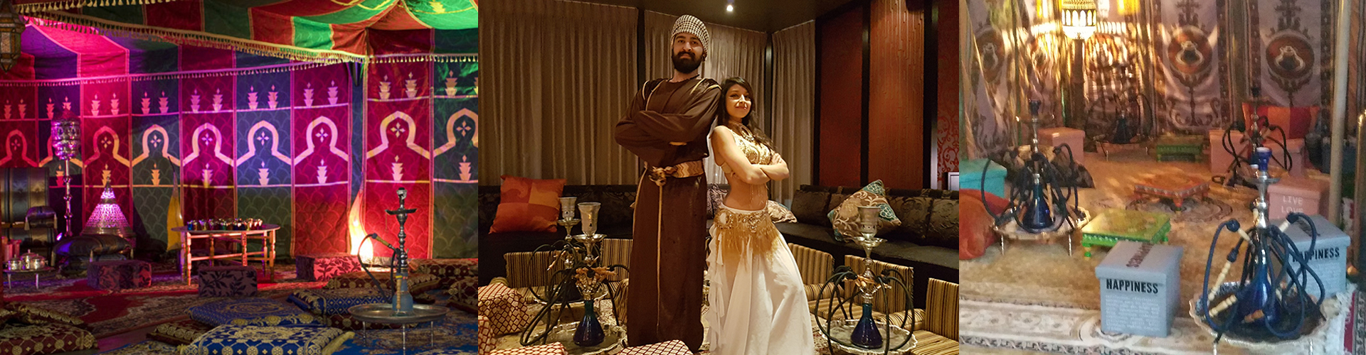 Arabische markt op feest